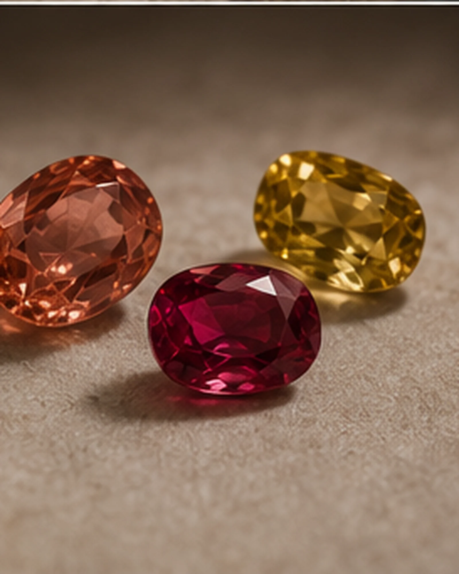 A 3.8ct padparadscha sapphire from Ratnapura
